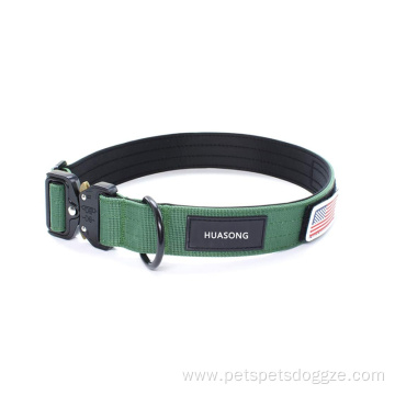 Tactical dog accessories Ajustable dog collar